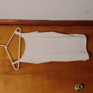 Terra & Sky Soft Basic White Tank